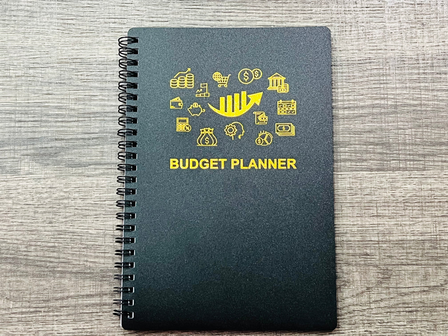 Budget Planner Notebook (1 Year Undated)